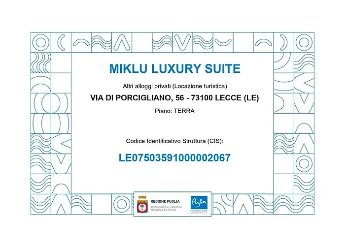 Miklu Luxury Apartment Lecce